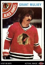 1978 Topps #261 Grant Mulvey Blackhawks 8 - NM/MT
