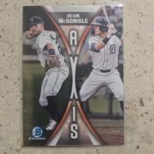 Topps Bowman Draft 2025 Chrome Axis Insert Kevin McGonigle Tigers #A-13
