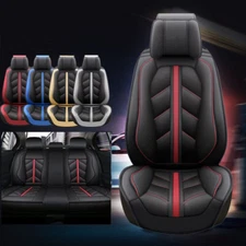 For Nissan Car Seat Cover Protectors Waterproof Leather Front Rear Seat Cushion