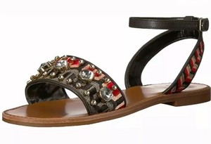 vince camuto gold flat sandals