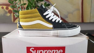 vans mostarda feminino