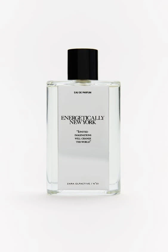 ZARA OLFACTIVE N 01 ENERGETICALLY NEW YORK EDP 75ML 2.54 FL. OZ