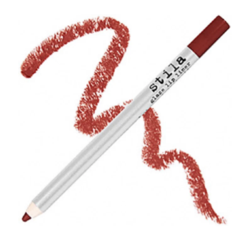 STILA Glaze Lip Liner PLUM Lipstick stain Long Lasting Creamy Lip colour Pencil - image 2 of 4