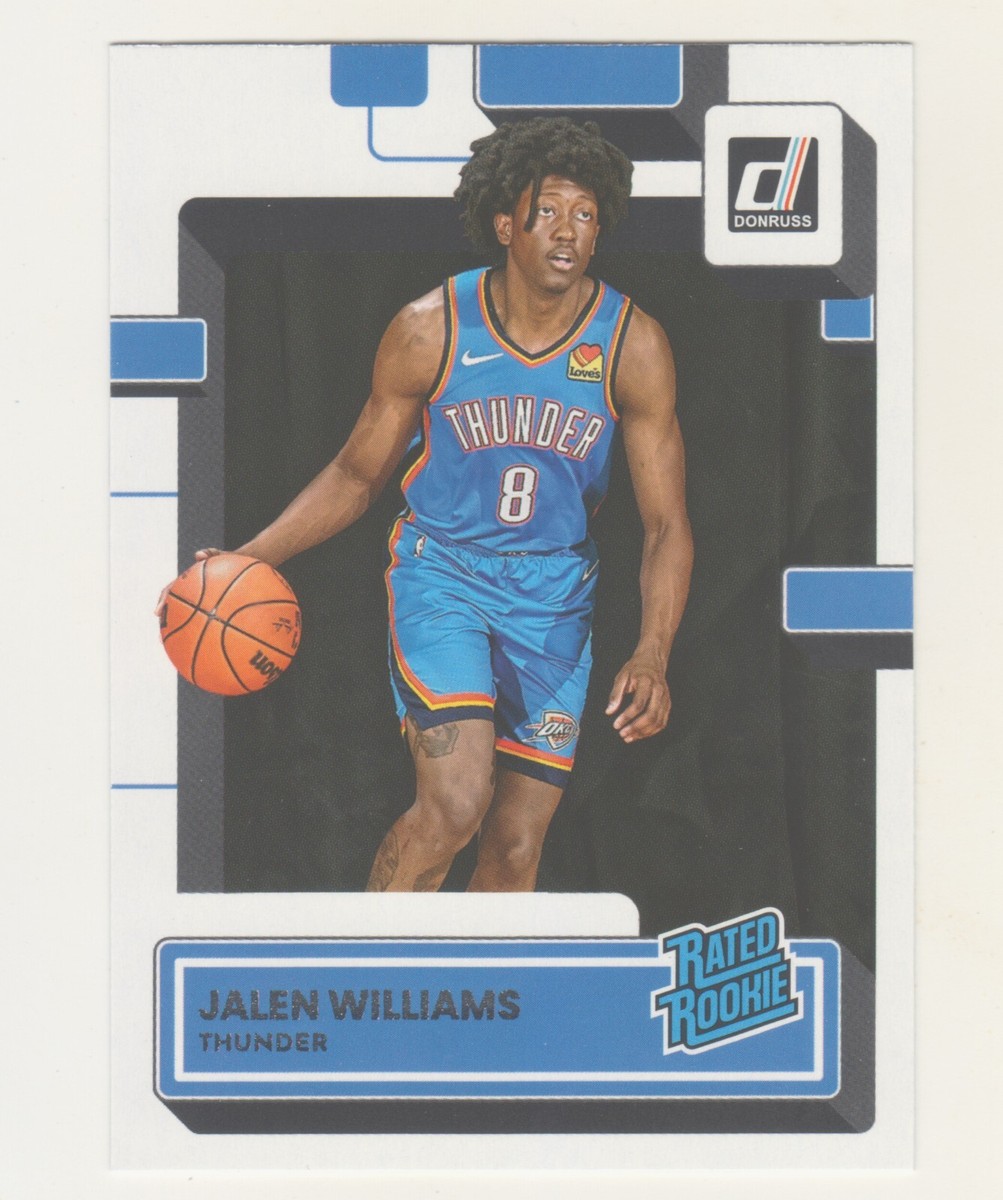 Carte Panini Revolution 2022-23 – Jalen Williams Rookie SSP Auto /25 – INFINITE – OKC