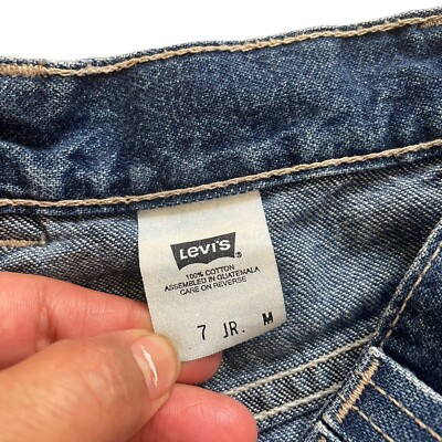 Levi's Dry Goods Two Horse Brand VTG Jeans Sz 7 JR M (29x31 Levi's Dry Goods Two Horse Brand VTG Jeans Sz 7 JR M (29x31