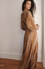 Free People Jayde Printed Maxi Dress Size 0