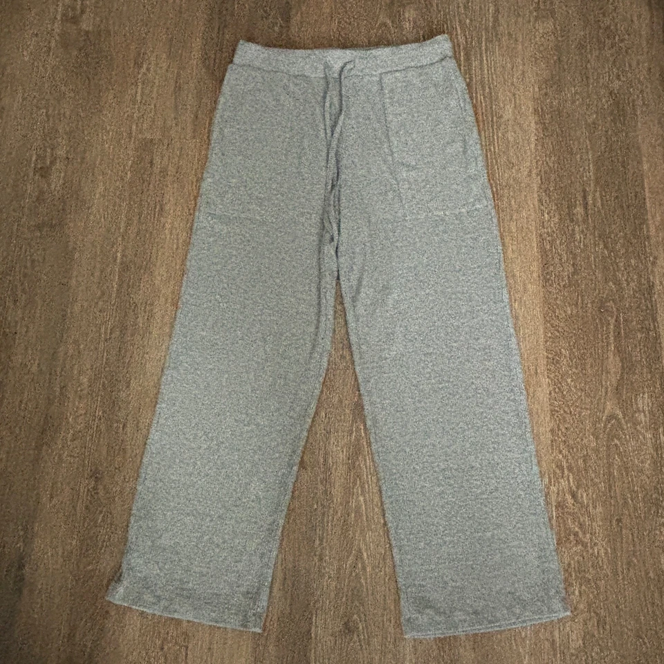 Мягкое окружение Lounge брюки женщин sz L серый lagenlook широкие ноги Loungewear - Изображение 2 из 4