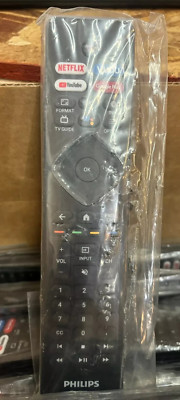 NEW Philips Android Smart TV Voice Remote RF-402A-V14 NETFLIX VUDU Genuine OEM