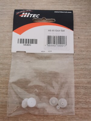 MRC 44.162 HS-55 hitec 55001 lot pinion sprocket GEAR SET sprocket RC servo sprocket