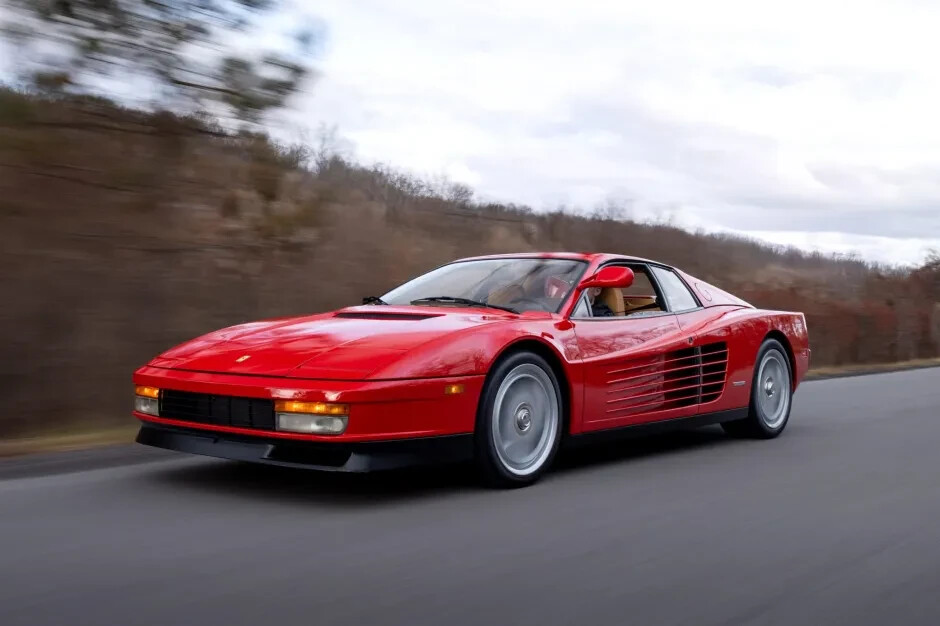 1987 FERRARI TESTAROSSA wheels compare oem spline drive  1986 1985 16 in upgrade