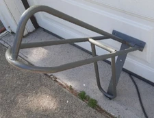 Folding Wall Saddle Rack Steel Equine Barn Trailer Tack Horse Show Quick Safe