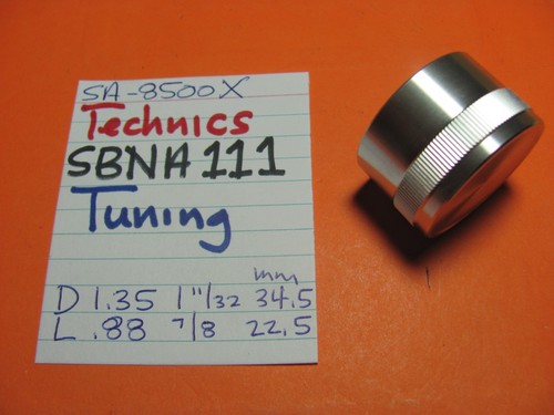 📈TECHNICS SBNA111 TUNING KNOB SA-8500X QUAD STEREO RECEIVER - Picture 2 of 3