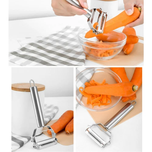 ️Streifenschneider/Spiralschneider Für Gemüse-Spaghetti Sparschäler Edelstahl - Bild 4 von 11