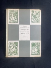 Alice’s Adventures in Wonderland & Through The Looking Glass 1949 HC Book