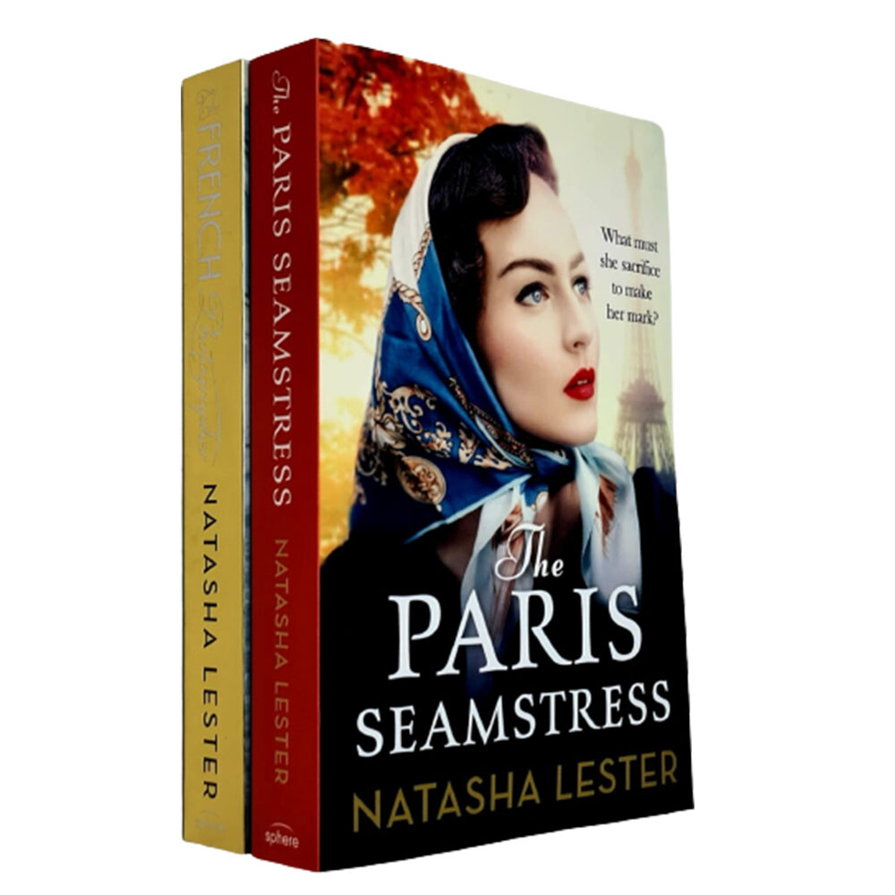 Natasha Lester 2 Books Collection Set (Paris Seamstress,French Photographer)