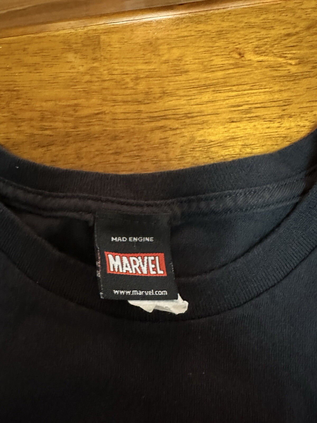 Deadpool Mad Engine Marvel 2012 Black Tshirt XL *… - image 3