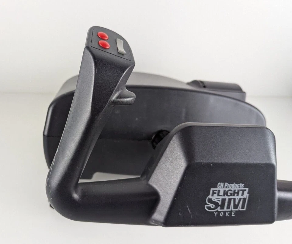 CH Products Flight Sim Yoke Wired Controller Only PC VGA - Image 2 of 4