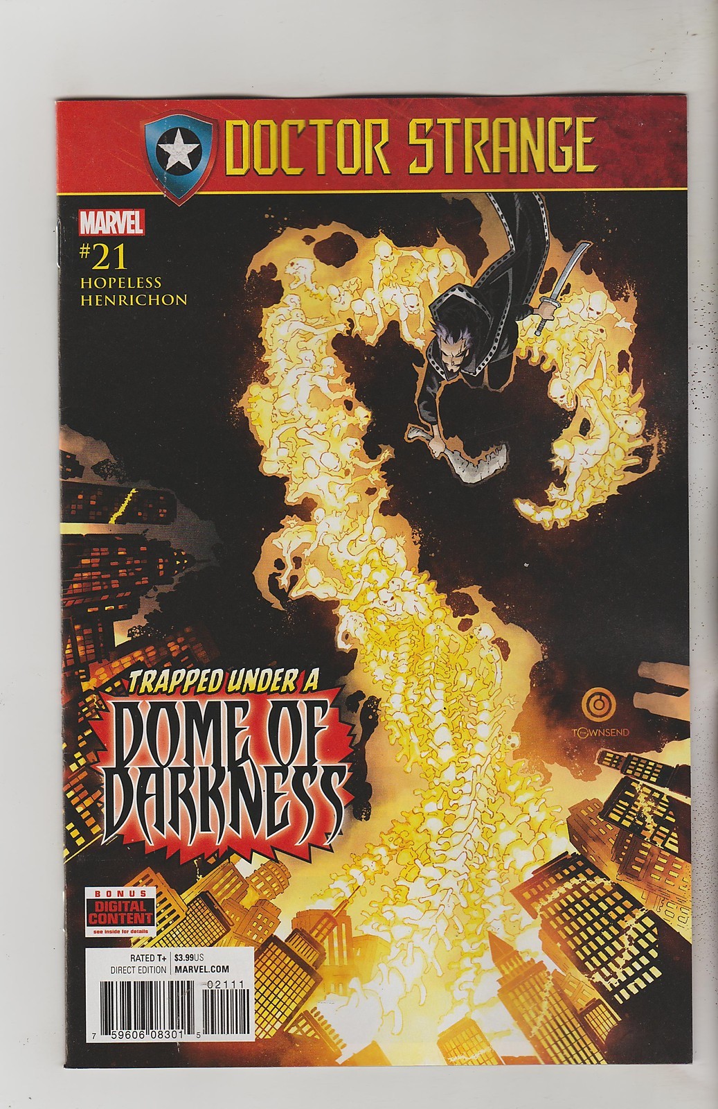 MARVEL COMICS DOCTOR STRANGE #21 JULY 2017 1ST PRINT NM