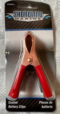 Shoreline Marine Battery Clips 15 amp 3in Corrosion Resistant Red  Black Clips