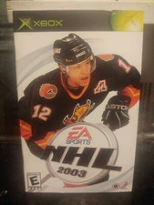 NHL 2003 MicroSoft XBOX Original EA Sports Hockey Game Instruction Booklet