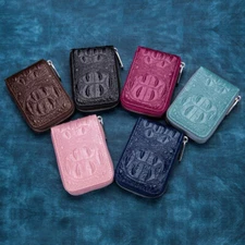 Women Men Wallet Credit Card Holder Leather RFID Blocking Pocket Purse US