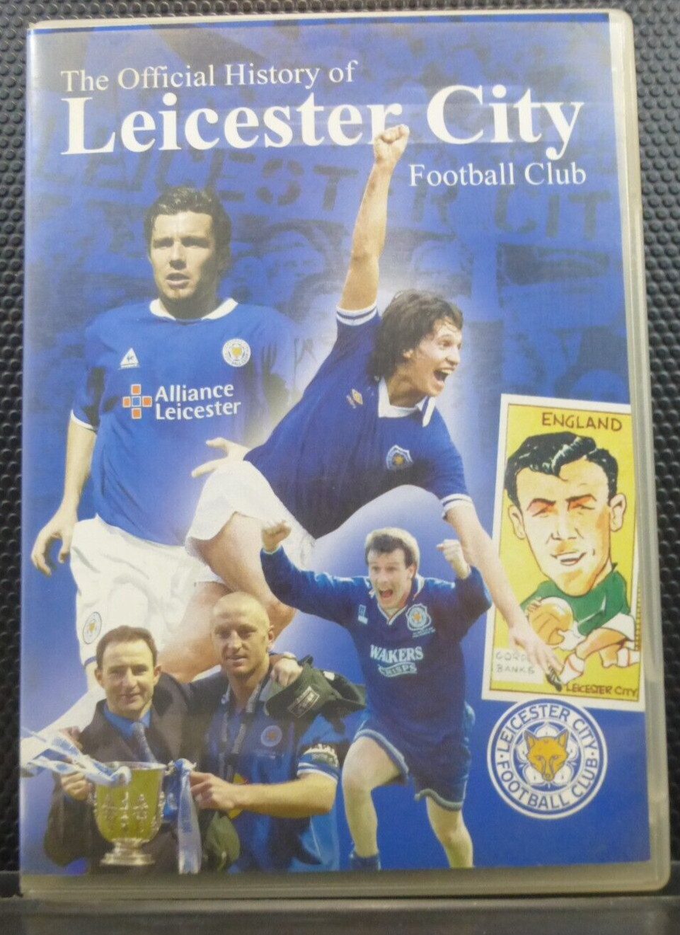 Official History Leicester City F.C. DVD *SIGNED Gary Lineker & Alan Birchenall*