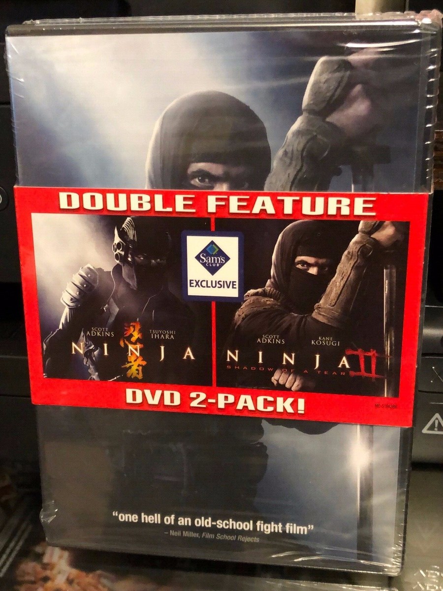 Ninja / Ninja 2 (DVD) 2-DVDS! Sam Club Exclusive! Scott Adkins