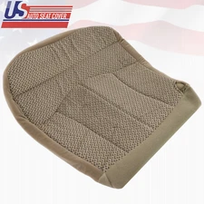 1999 & 2000 FORD F150 XLT DRIVER BOTTOM CLOTH SEAT COVER REPLACEMENT MEDIUM TAN