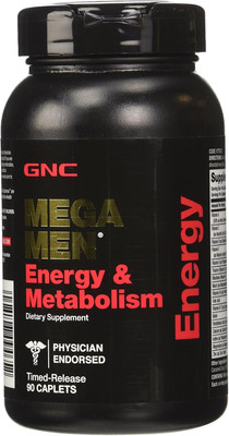 Mega Men Energy and Metabolism Supplement, 90 Count