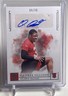Qadree Ollison 2019 Panini Impeccable Auto Atlanta Falcons Card #168 W/Top Load