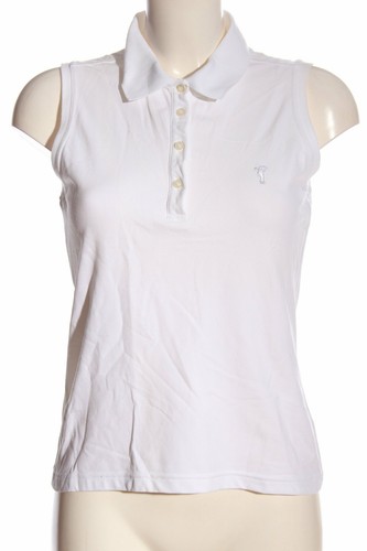 GOLFINO Polo bianco stile casual Donna Taglia IT 42 Camicia | eBay