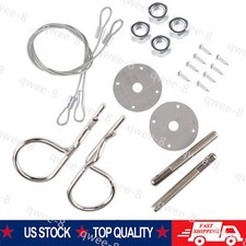 Universal Stainless Steel Hood Pins Bonnet Lock Pin Kit Us Seller Universal Stainless Steel Hood Pins Bonnet Lock Pin Kit Us Seller