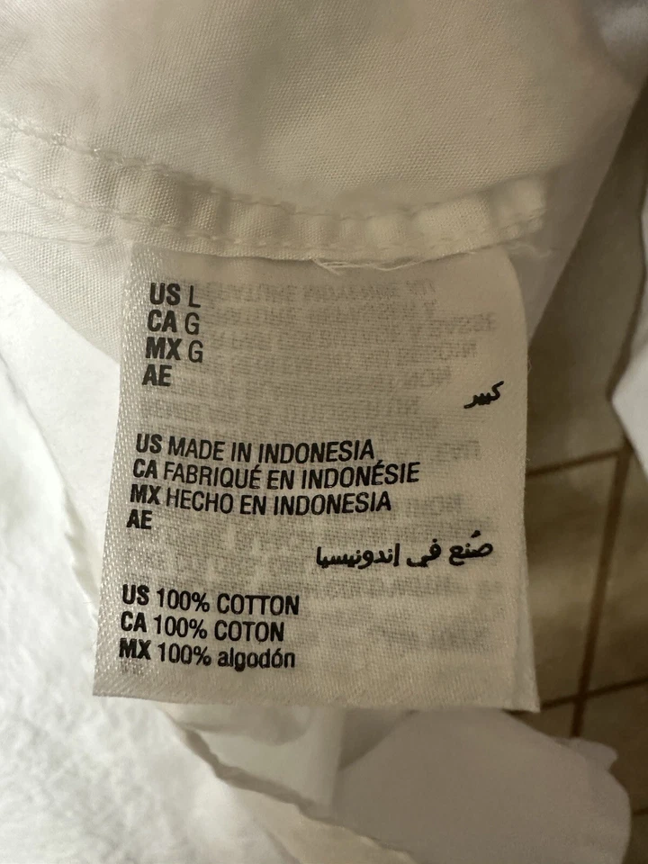 Camisa de manga larga con botones Alfani para hombre, Urban City School Teachercore, talla L Foto 4 de 4