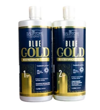 Salvatore Blue Gold System Tanino Hair Restructuring Treatment Kit 2x1L