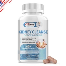 Kidney Cleanse Kidney Health Cleanse Detox & Repair Natural Supplement 120P