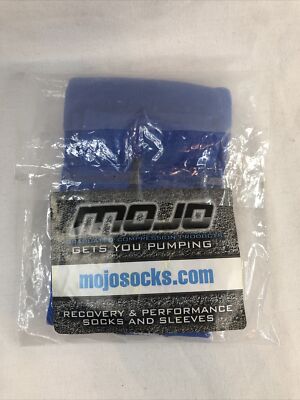 MOJO Performance Compression Socks Blue Model # A607 SMALL Recovery