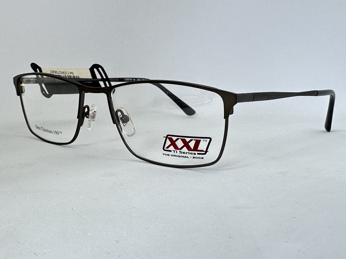 NEW XXL Scorpion Gunmetal 58.18.150 Titanium-100 Ti SeriesMen's