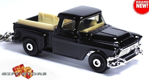 🎁🎁RARE KEYCHAIN 55/56/57 BLACK GMC™ STEPSIDE 3100 CUSTOM Ltd Ed. NICE GIFT🎁🎁 - Picture 3 of 10