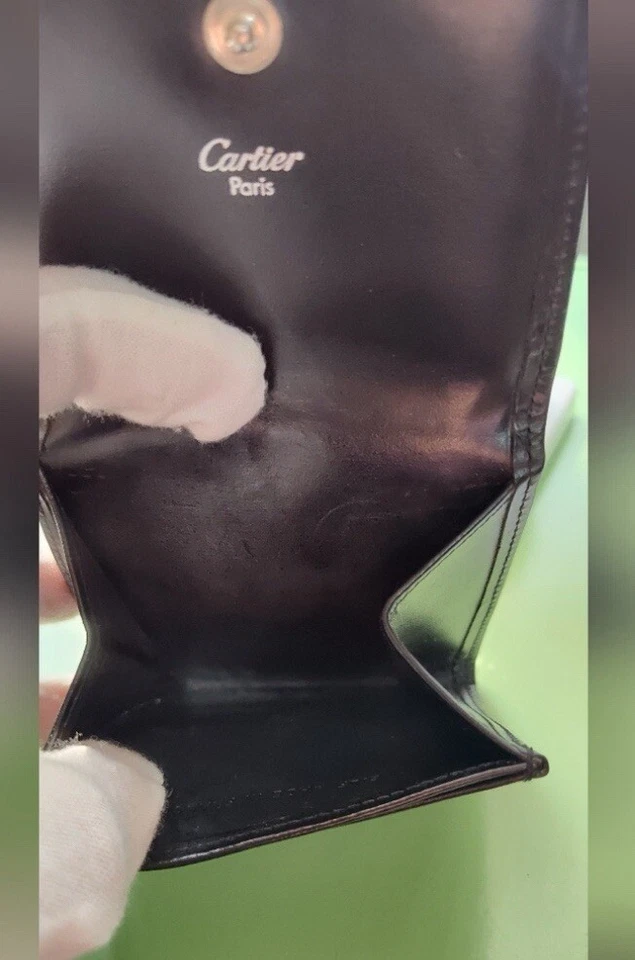 Auténtico monedero vintage Cartier•Pasha de Cartier•Excelente usado Foto 4 de 4
