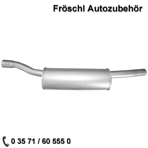 FüR Fiat Ducato Peugeot J5 Citroen C25 1.8 1.9 2.0 2.5 SchalldäMpfer Auspuff A*-image