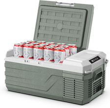 12 Volt Refrigerator 12V Car Fridge 16 Quart Portable Refrigerator for Car 12/24