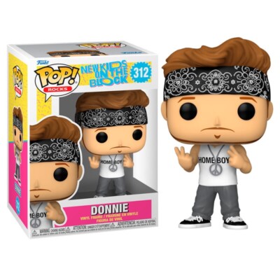 DONNIE Vinyl Figur 312 Funko POP! ROCKS Music New Kids on the Block Musik Sammel