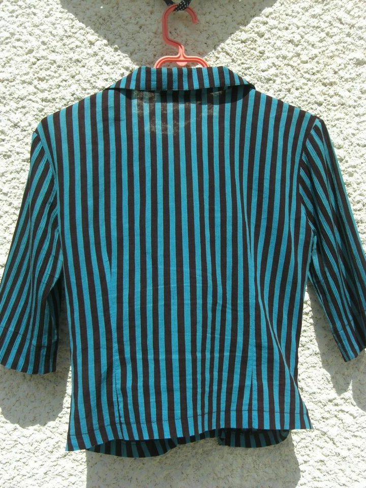 chemisier Clara Collins crépon T40 - Photo 4/4