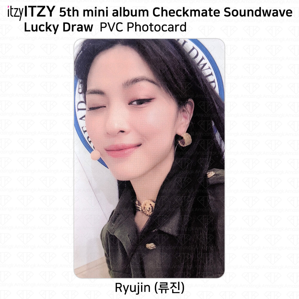 ITZY 5th Mini Album Checkmate Official Lucky Draw Polaroid