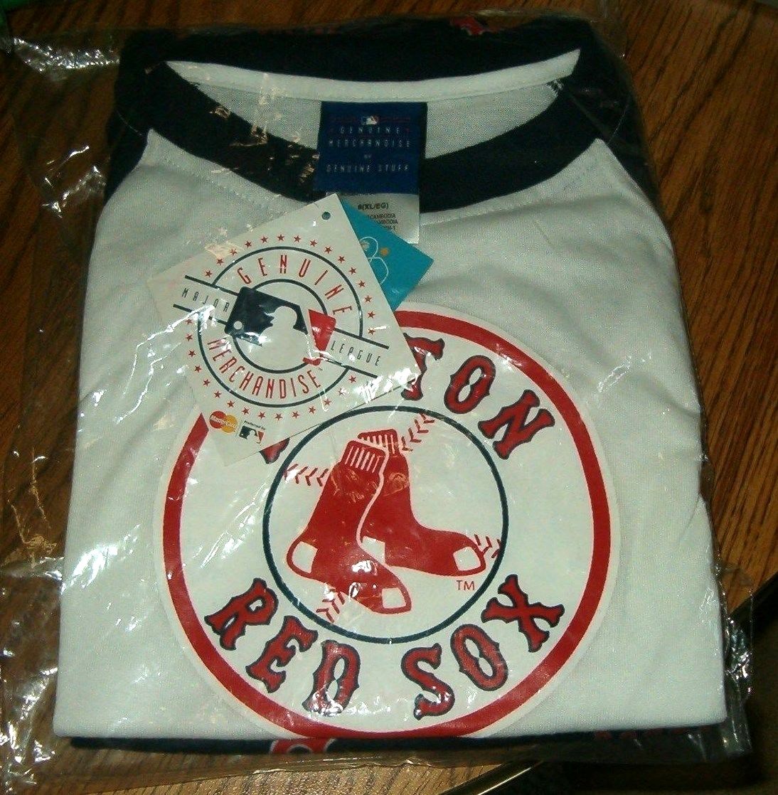 Boston Red Sox MLB Baseball Youth Pajama Set Size 4 5/6 7 8 NWT