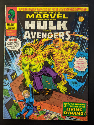 The Mighty World of Marvel Comic #203 August 18th 1976, Marvel UK