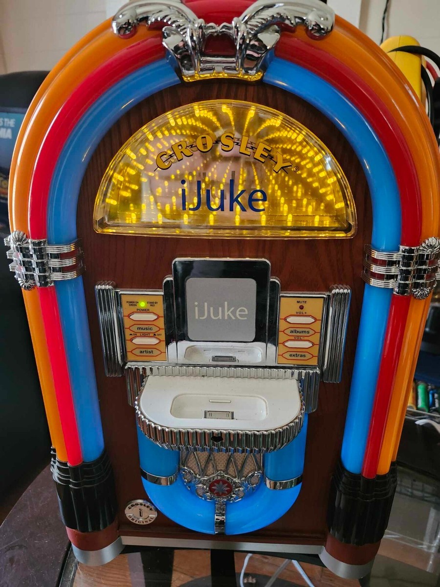 Crosley iJUKE Jukebox Apple iPod CR1701A With Remote | eBay