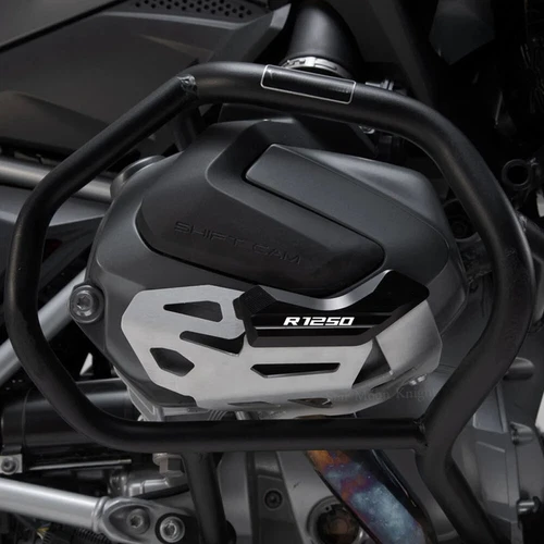 Silver Engine Cylinder Head Guard Protector Cover For BMW R1250 GS/ADV/R/RS/RT - Picture 2 of 9