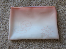 Macy's Beauty pink ombre makeup cosmetics bag