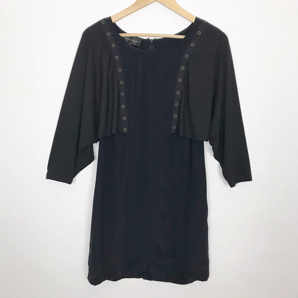 sndys long sleeve dress Rent SNDYS x Molly King Cut Out Detail Long Sleeve Mini Dress In Black